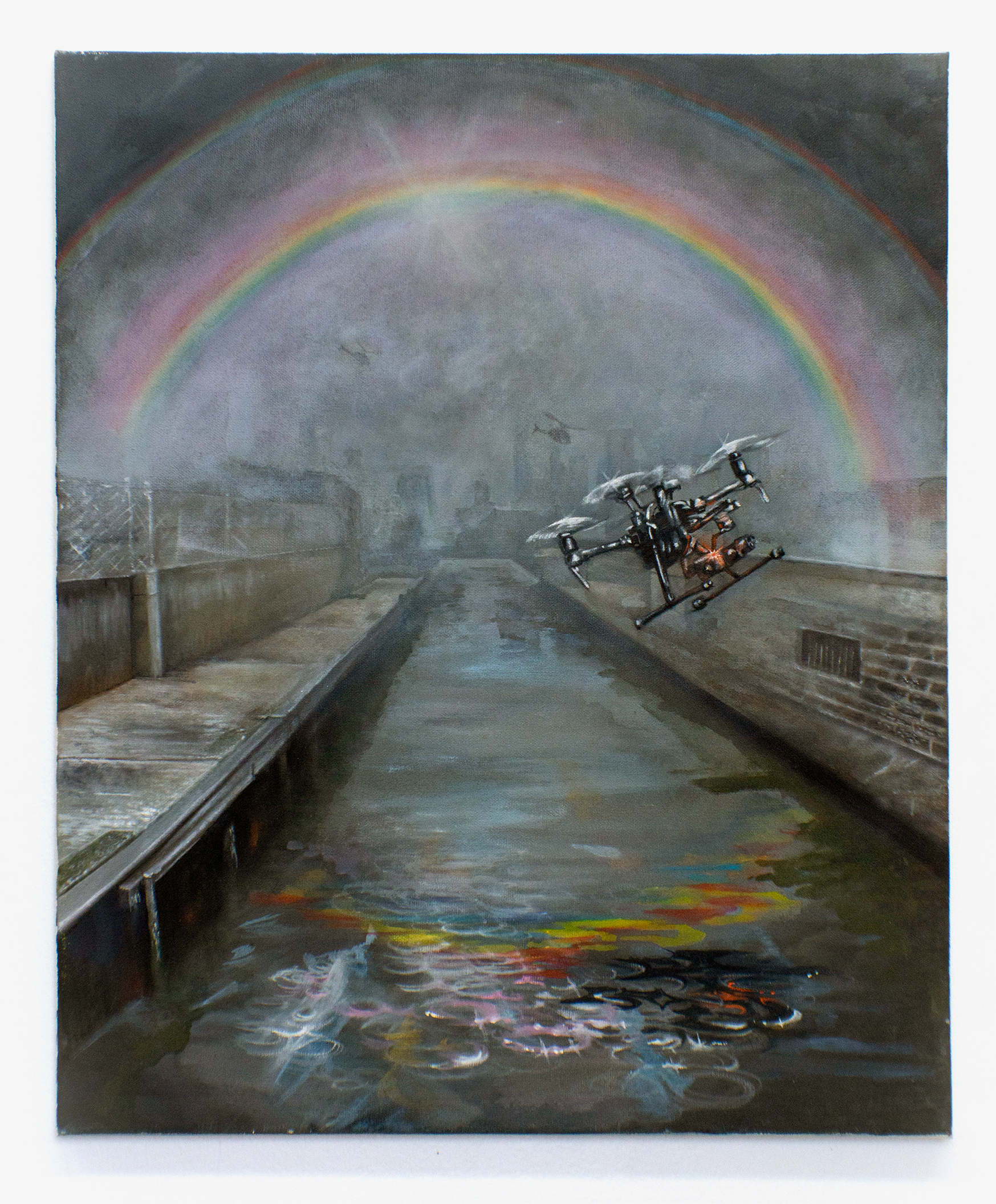 Unmanned Aerial Vehicle Over Gowanus Canal